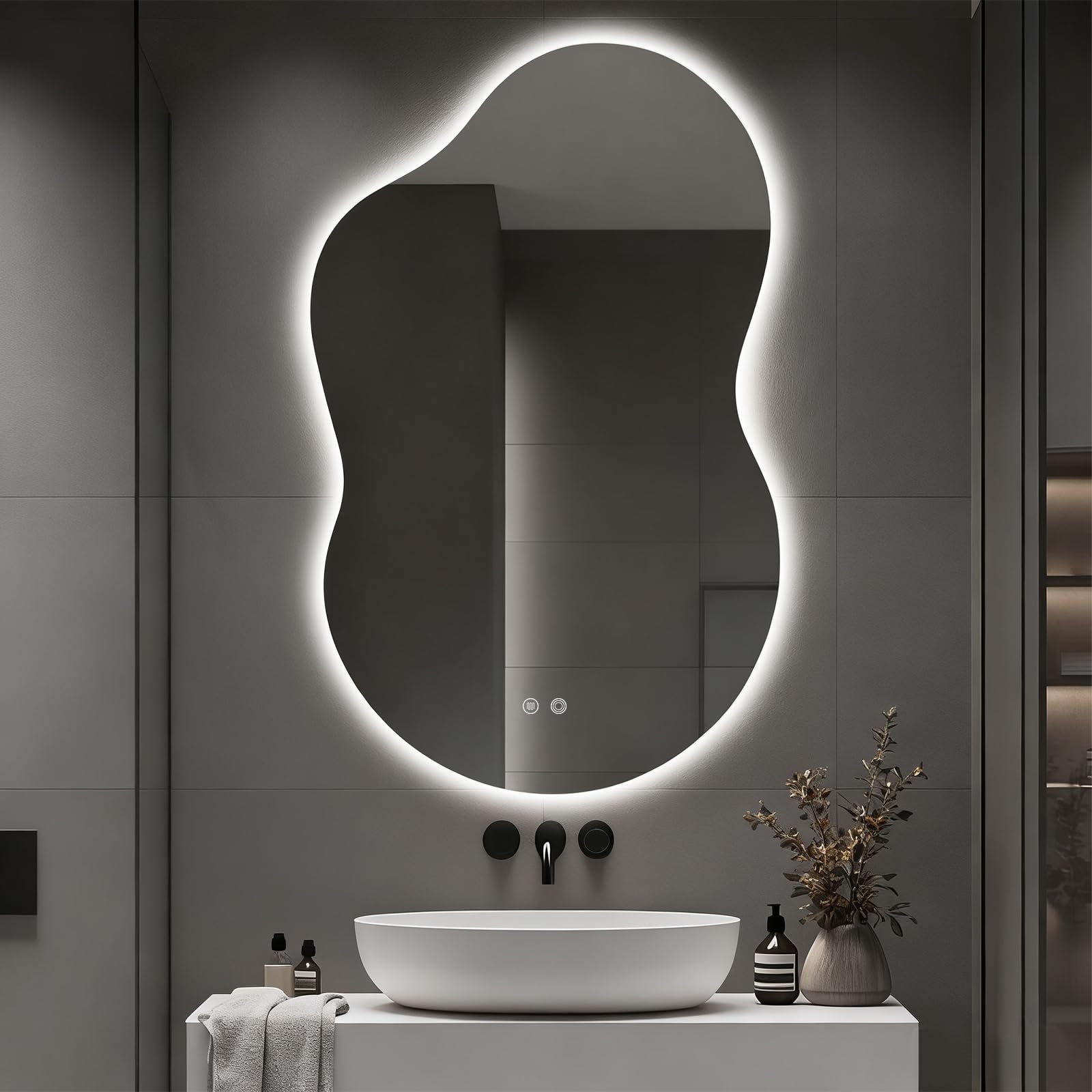48"L x 30"WCloud-shape