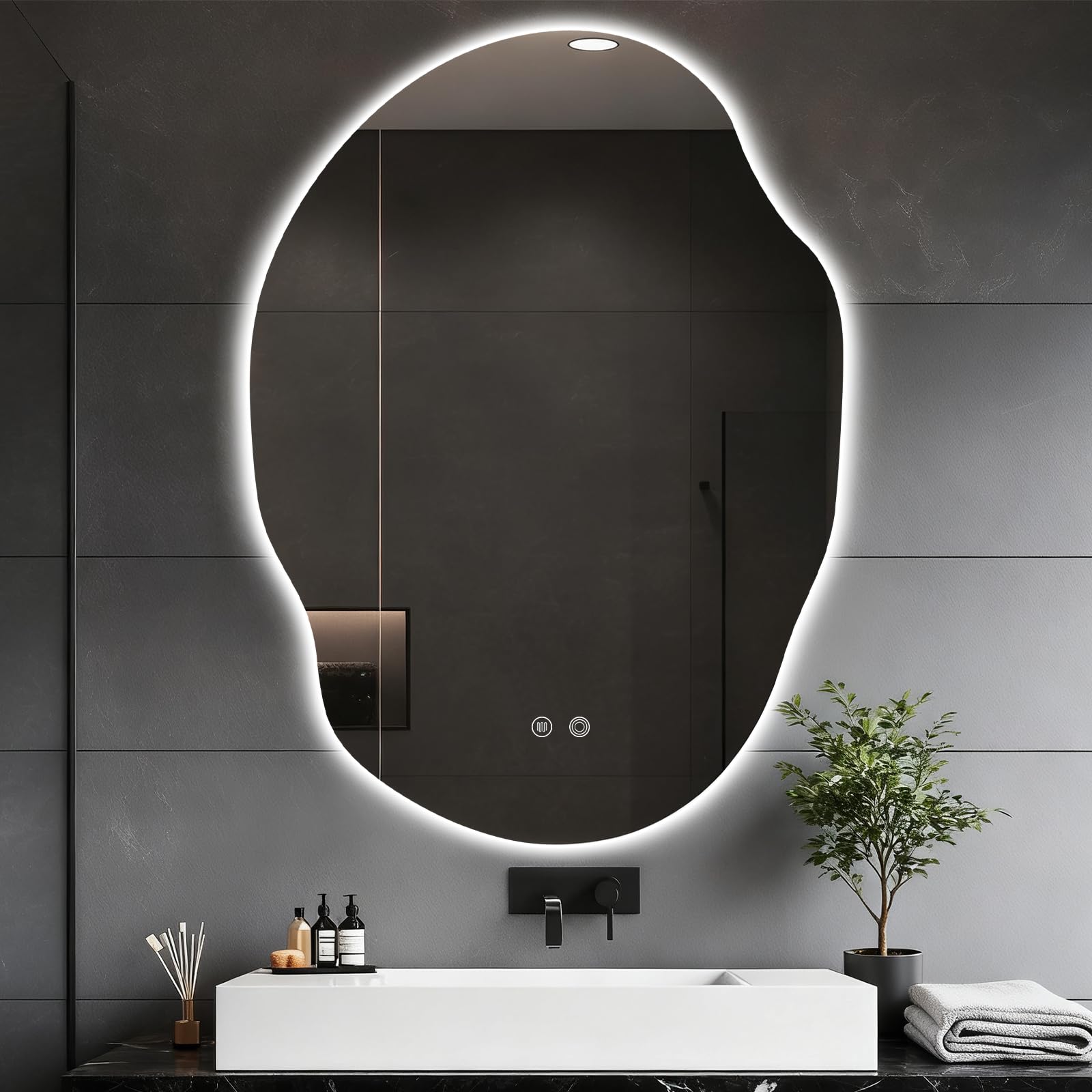 40"L x 30"WIrregular