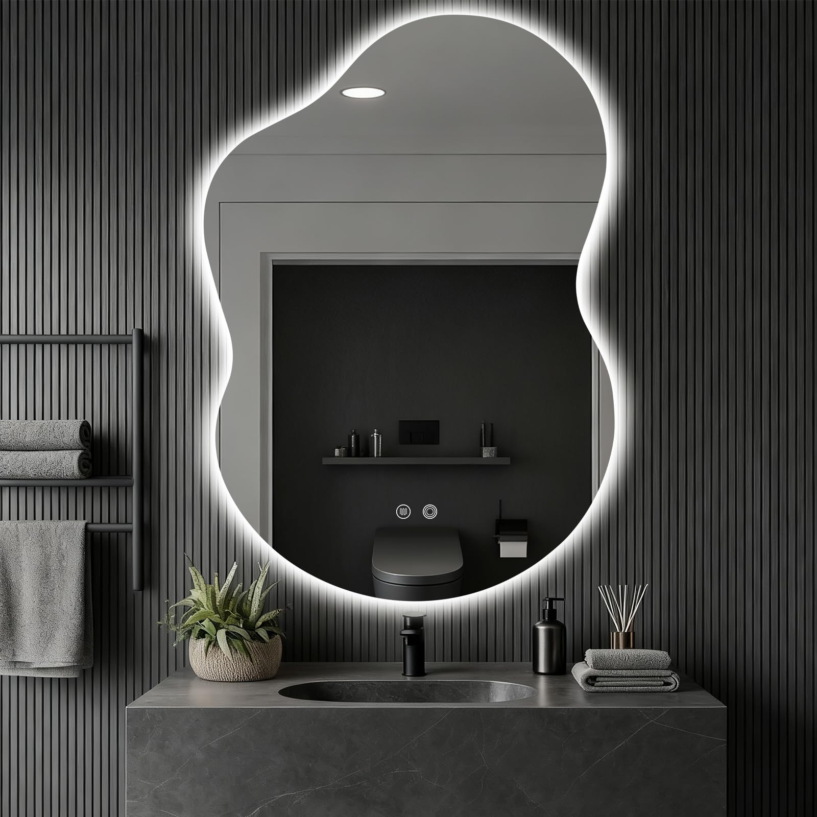 40"L x 30"WCloud-shape